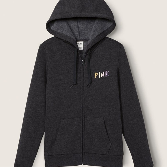 ⭐️(Set) PINK VS Full-Zip Hoodie Size M + PINK VS Jogger Size M - Picture 3 of 12